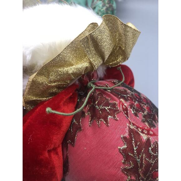 PBC International Rare Multicolor Bear Plushy Ornament Plush Holiday’s Themed 9" - Picture 11 of 16